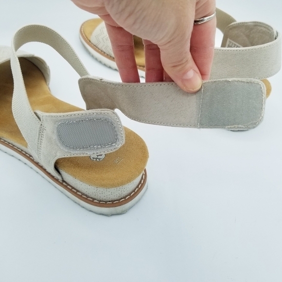 Skechers Bobs Beige Memory Foam Sandals size 11 - Picture 9 of 11
